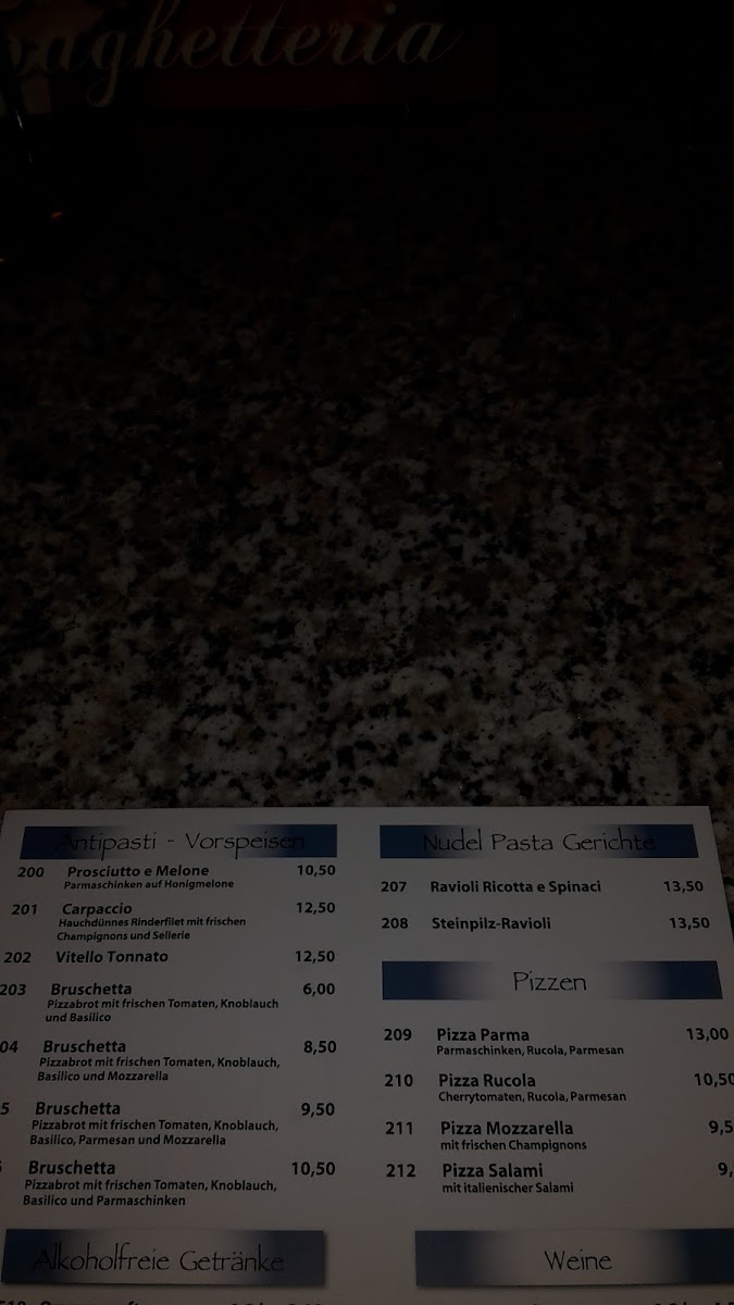 Menu Eiscafe, Pizzeria & Feinkost Mamma Mia-3